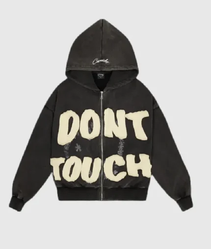 CARSICKO DONT TOUCH HOODIE GREY 2.webp